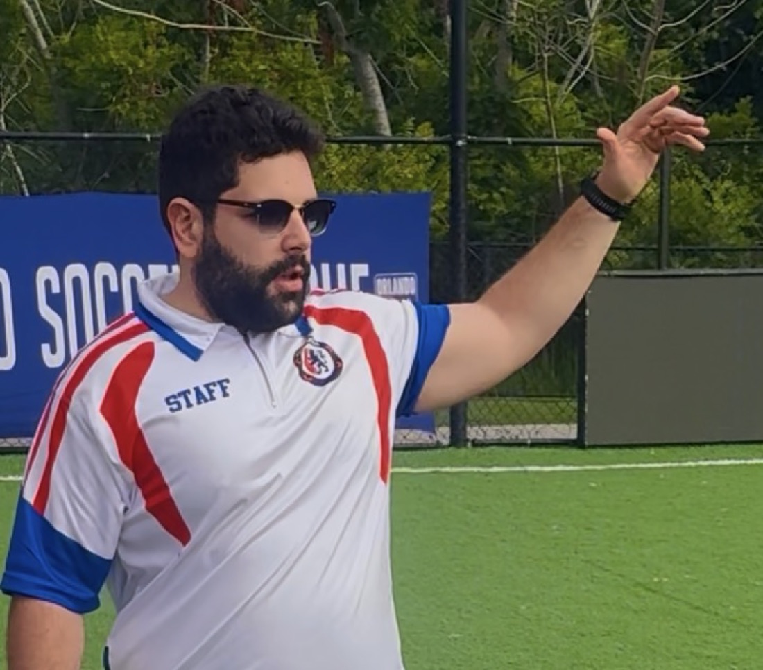 André, head coach of Chelsicha FC
